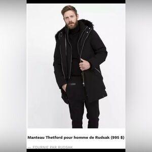 Men Rudsak winter jacket